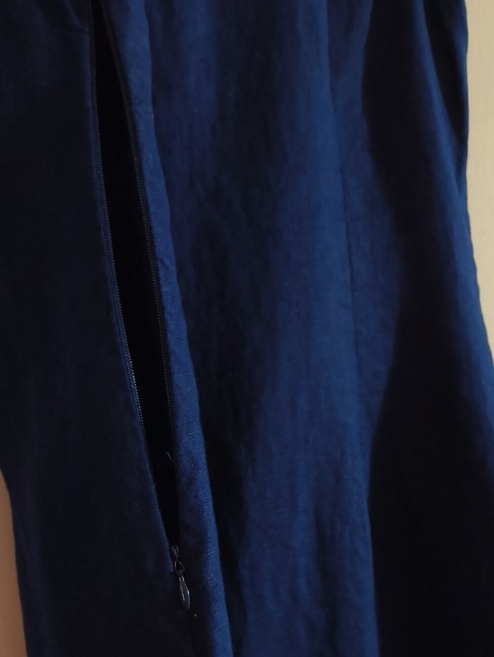 Sail to Sable Navy Shift Dress with Aqua Trim - Picture 5 of 7